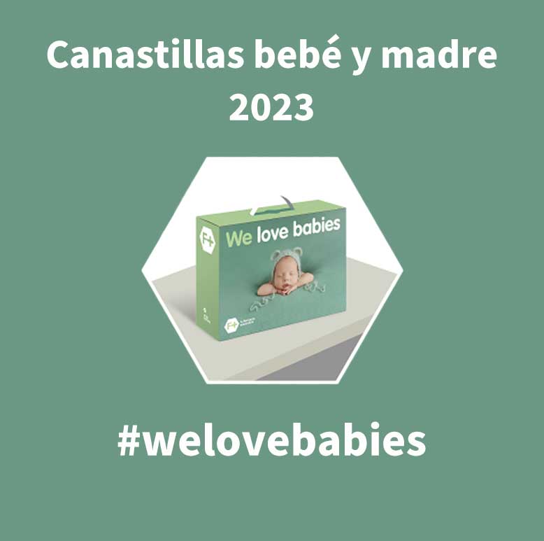 canastillas bebé y madre